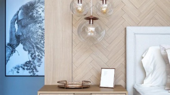 A personalização traz aconchego e organização para seu quarto.