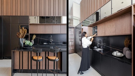 Cozinha gourmet da Criare Londrina. Foto: Tatiana Galindo